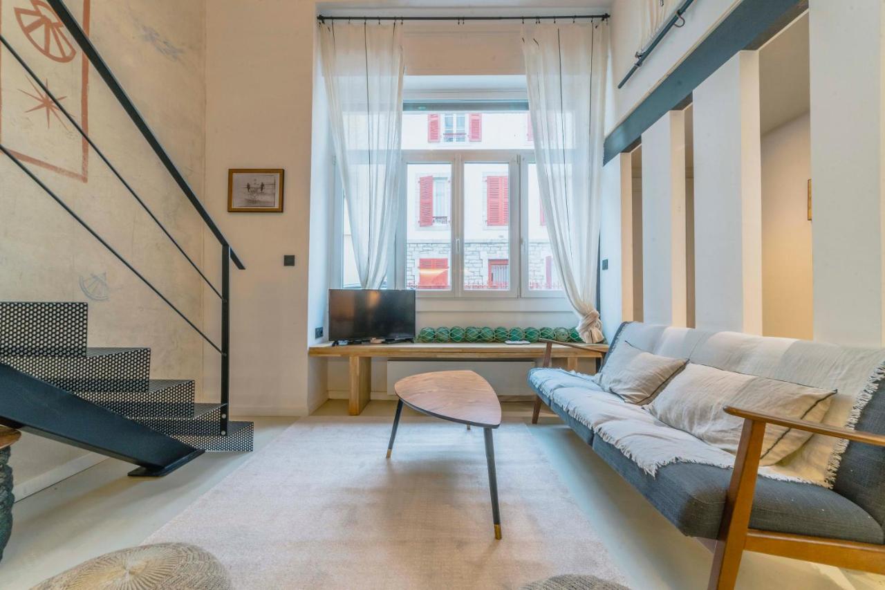 Апартаменти Loft - Centre Ville - Plage - Halles - 3 Ch 2 Sdb Біарріц Екстер'єр фото