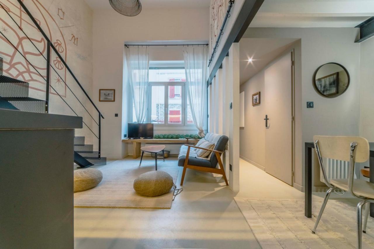 Апартаменти Loft - Centre Ville - Plage - Halles - 3 Ch 2 Sdb Біарріц Екстер'єр фото
